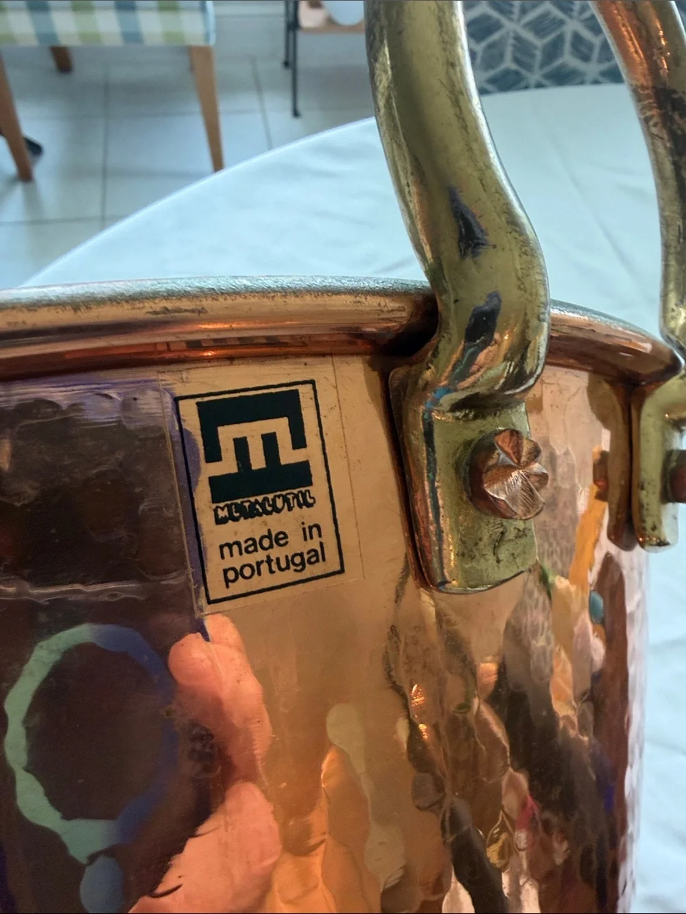 NWT Large Copper Jam Pot